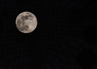 moon in the sky