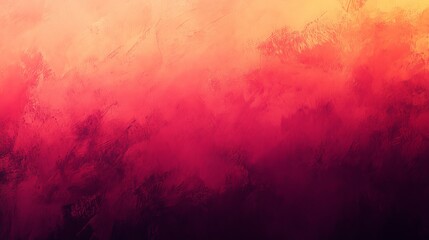 Aufkleber - Vibrant red, orange, and pink abstract background. Ideal for design projects.