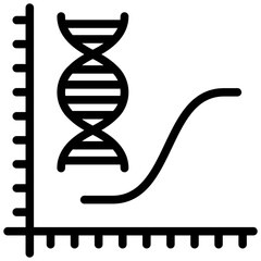 Aufkleber - Quantitative Pcr Outline Icon