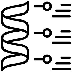 Poster - Protein Structure Outline Icon