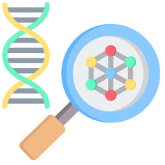Aufkleber - Microarray Flat Icon