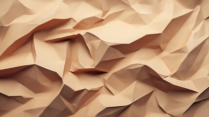 Aufkleber - Abstract crumpled paper background texture