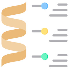 Poster - Protein Structure Flat Icon