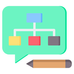 Poster - Structural Annotation Flat Icon