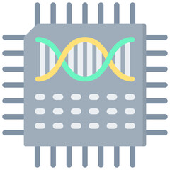 Poster - Chip Seq Flat Icon