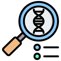 Poster - Genome Outline Color Icon