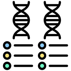 Poster - Comparative Genomics Outline Color Icon