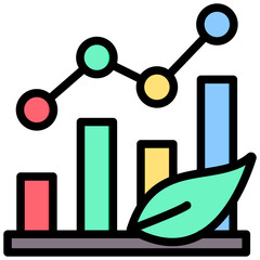 Poster - Biostatistics Outline Color Icon