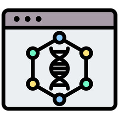 Poster - Omics Outline Color Icon