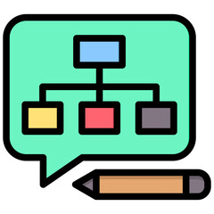 Poster - Structural Annotation Outline Color Icon