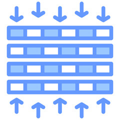Poster - Sequence Alignment Blue Icon