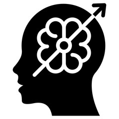 Poster - Intuition Glyph Icon