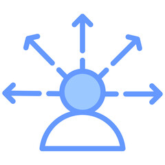 Poster - Self Awareness Blue Icon