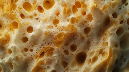 Aufkleber - Close up of porous, bubbly texture. Abstract background image.
