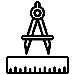Poster - Measurement Outline Icon