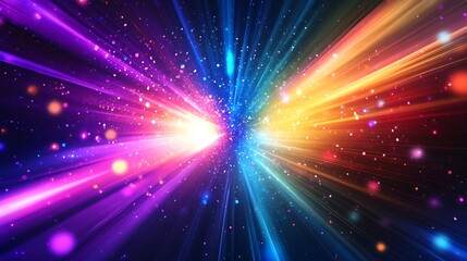 abstract background with lights