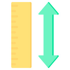 Poster - Vertical Flat Icon
