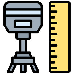 Poster - Geodetic Outline Color Icon