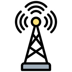 Poster - Base Station Outline Color Icon