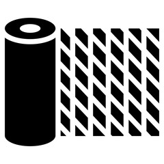 Poster - Textiles Glyph Icon
