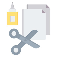 Aufkleber - Crafting Flat Icon