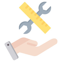 Poster - Diy Flat Icon