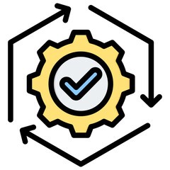 Poster - Repurpose Outline Color Icon