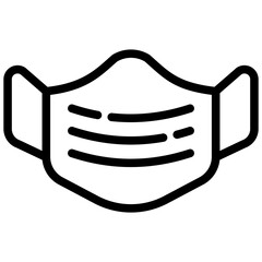 Poster - Mask Outline Icon