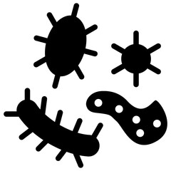 Aufkleber - Pathogen Glyph Icon