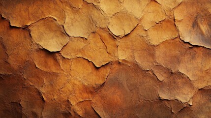 Aufkleber - Close up of a textured brown surface, ideal for backgrounds and design.