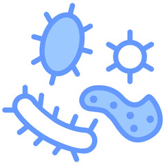 Aufkleber - Pathogen Blue Icon