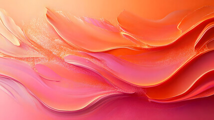 Poster - Orange and pink abstract background
