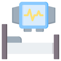Aufkleber - Sleep Tracker Flat Icon