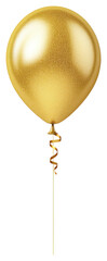 Wall Mural - PNG Birthday gold glitter balloon accessories celebration decoration.