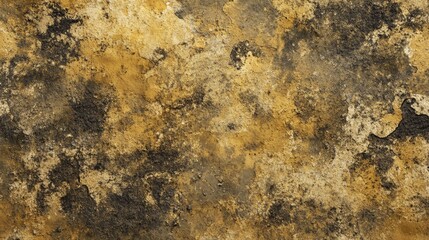 Aufkleber - Abstract grunge texture with gold and brown tones