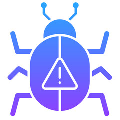 Canvas Print - Bug Icon