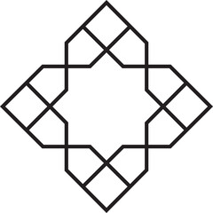 geometric shape vector outline