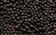 © Jalpa Malam - Black pepper seeds. Selective focus. Peppercorn. Piper nigrum.