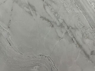 Poster - smooth gray marble texture with subtle veins and natural patterns, ideal for interior design, countertops, and modern aesthetic backdrops