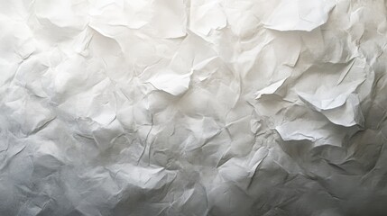 Poster - Abstract background of crumpled white paper.  Perfect for design and texture overlays.