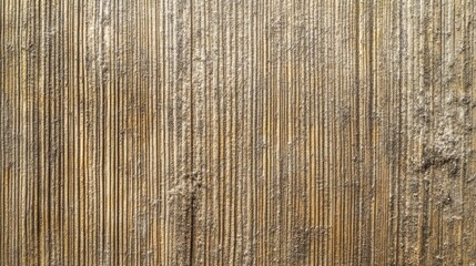 Poster - Close-up of textured beige wall with subtle vertical and horizontal lines featuring empty space for text in top view angle