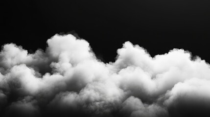 Aufkleber - Dramatic cloudscape, monochrome photography.