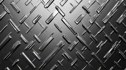 Aufkleber - Abstract metallic texture background