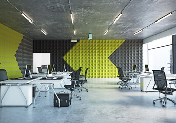 Wall Mural - modern office interior,