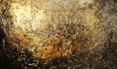 Poster - Golden Texture Background Rich Metallic Surface Abstract Design Element