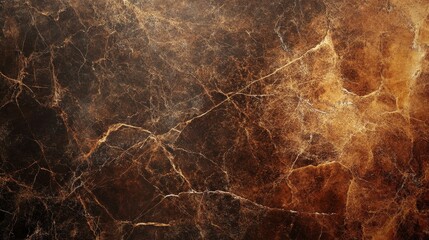 Aufkleber - Brown marble texture background. Natural stone pattern.