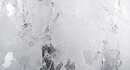 Poster - Textured Silver Gray Abstract Background Wall Paint