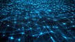 © Tyrah - Abstract representation of interconnected blue lines and dots on a dark background, symbolizing digital networks