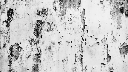 Poster - Grunge texture.  Peeling paint on a wall.