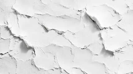 Poster - White textured background. Abstract stucco wall.